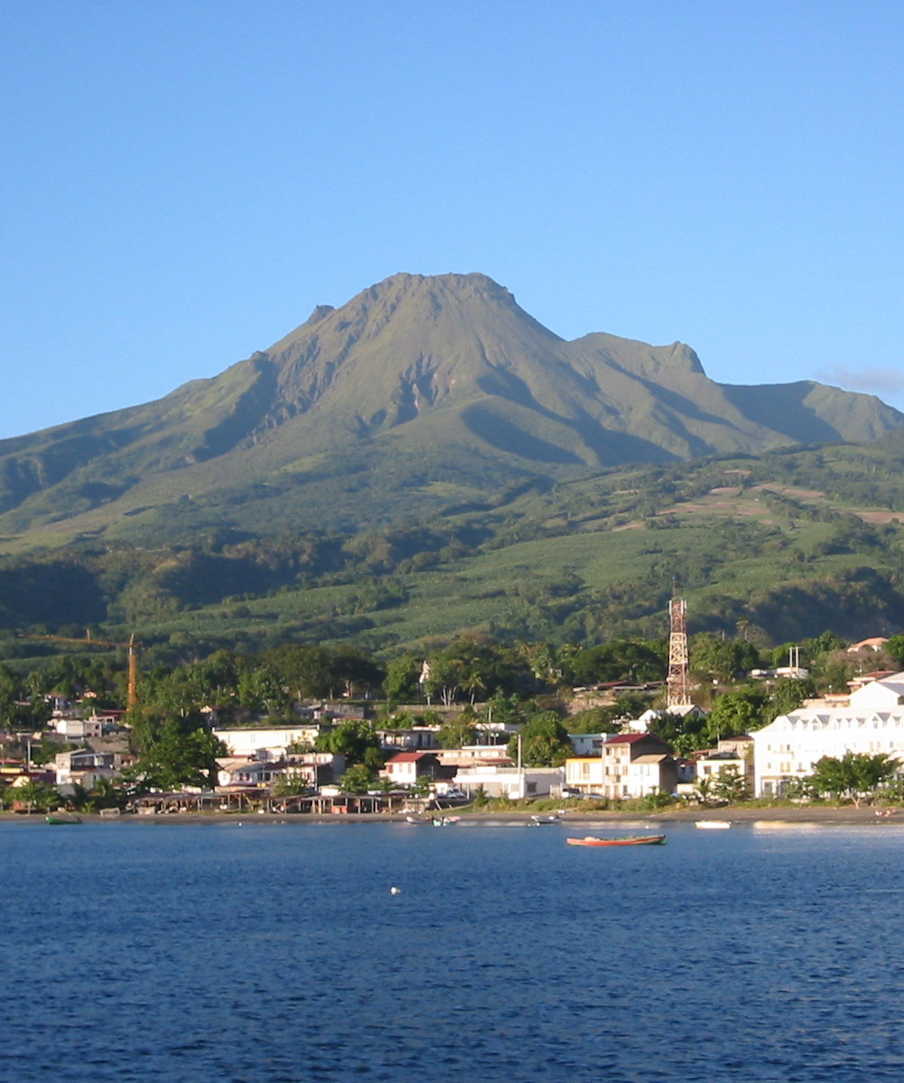 Mount Pelee in Martinique